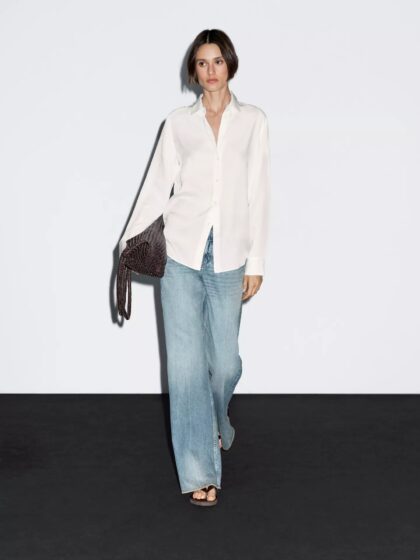 CHEMISIER FLUIDE MASSIMO DUTTI