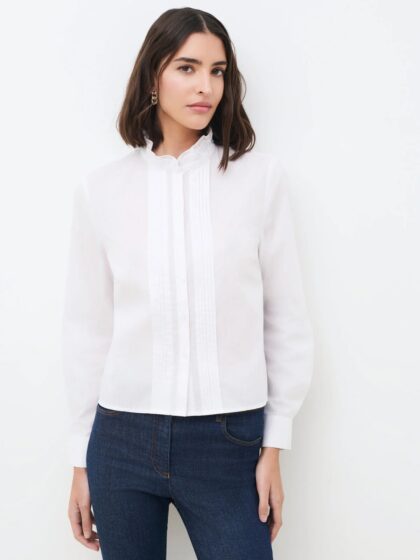 CHEMISE EFFET PLISSE CAROLL