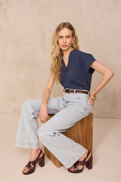 T-SHIRT MANCHES COURTES EN COTON MAISON 123