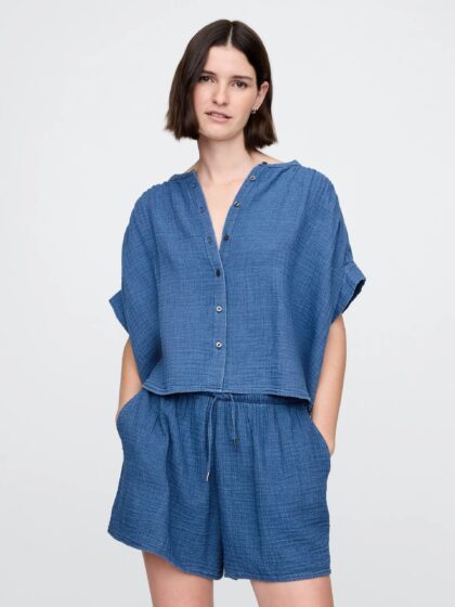 CHEMISE EN MOUSSELINE GAP