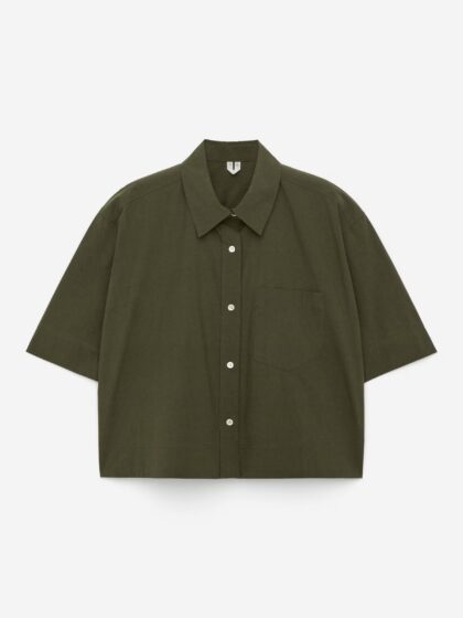 CHEMISE EN COTON À MANCHES COURTES ARKET