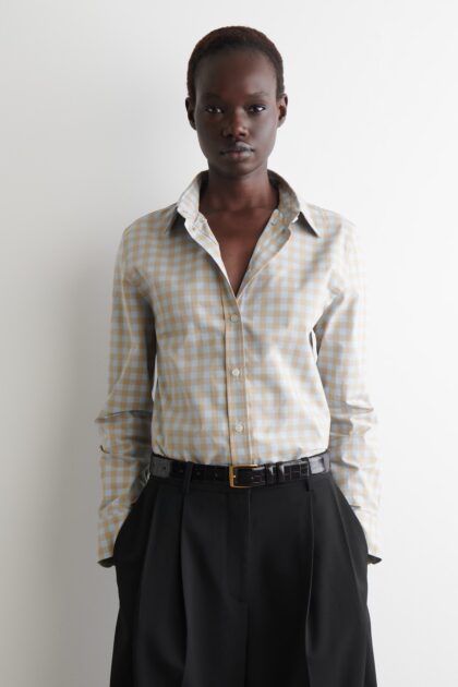 CHEMISE EN COTON VICHY COS