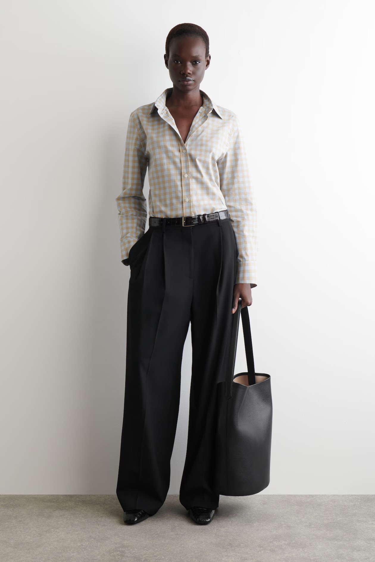 CHEMISE EN COTON VICHY COS – Image 5