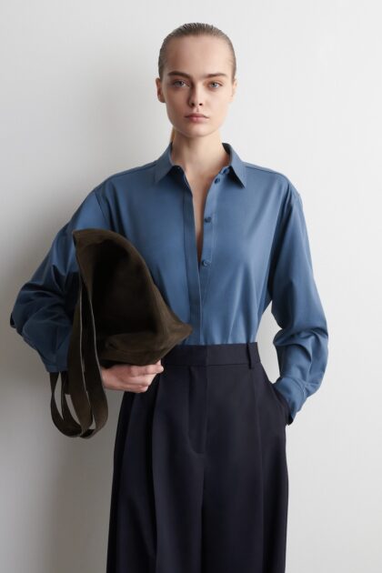 CHEMISE EN JERSEY DE COTON COS