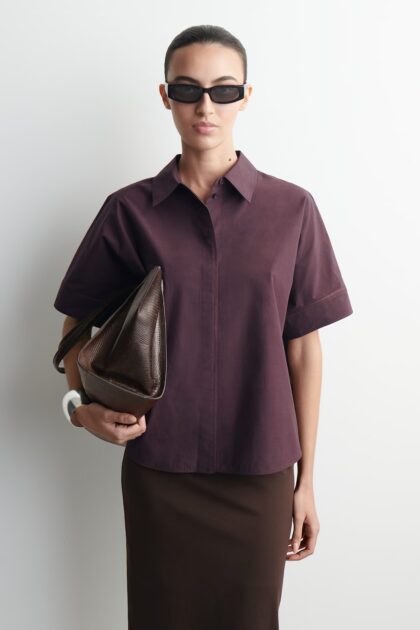 CHEMISE OVERSIZE À MANCHES COURTES COS