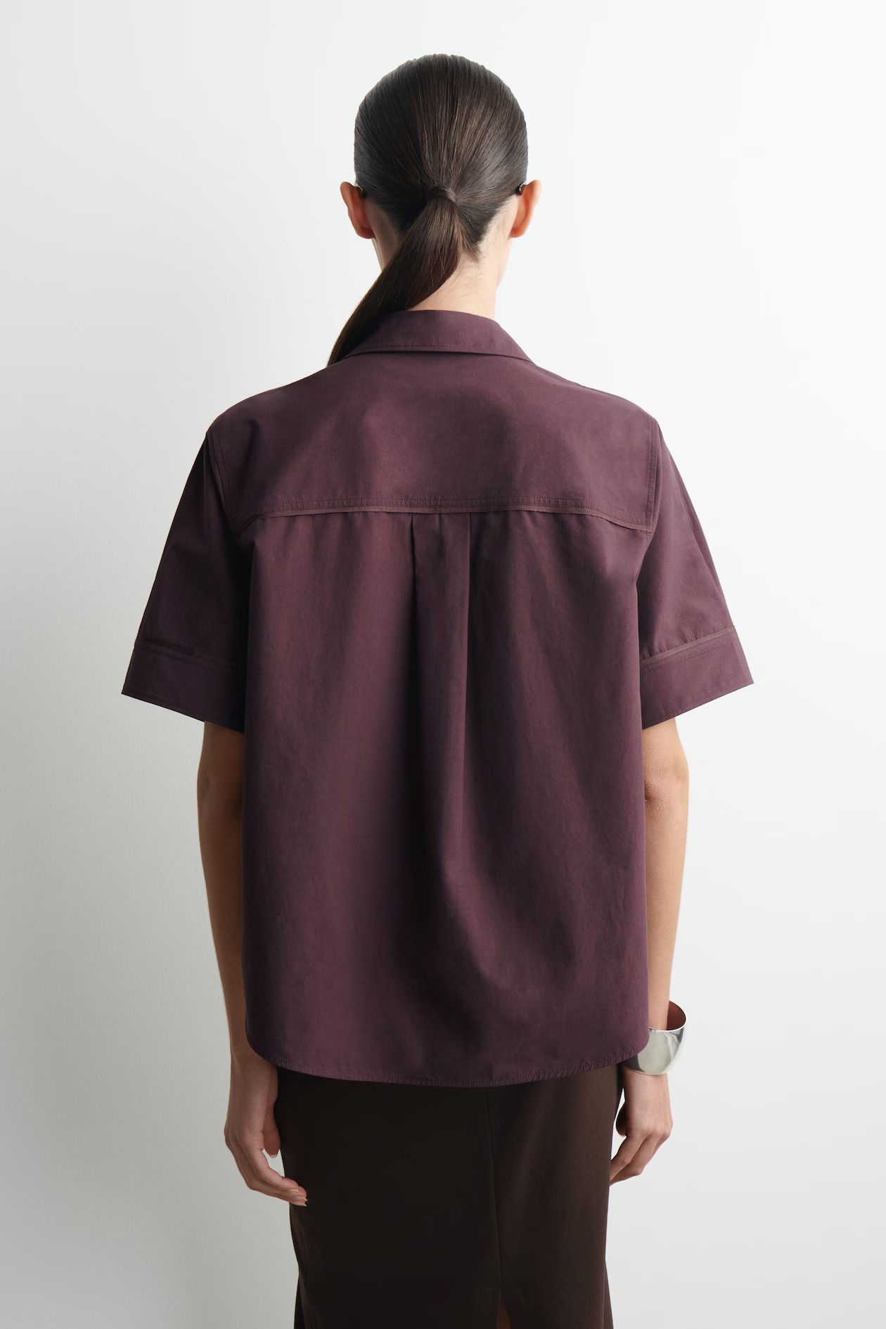 CHEMISE OVERSIZE À MANCHES COURTES COS – Image 3