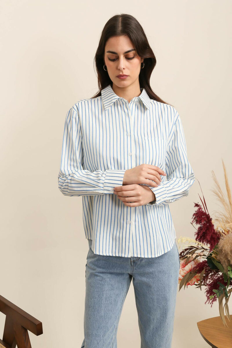 CHEMISE GROSSE RAYURES DAPHNEA