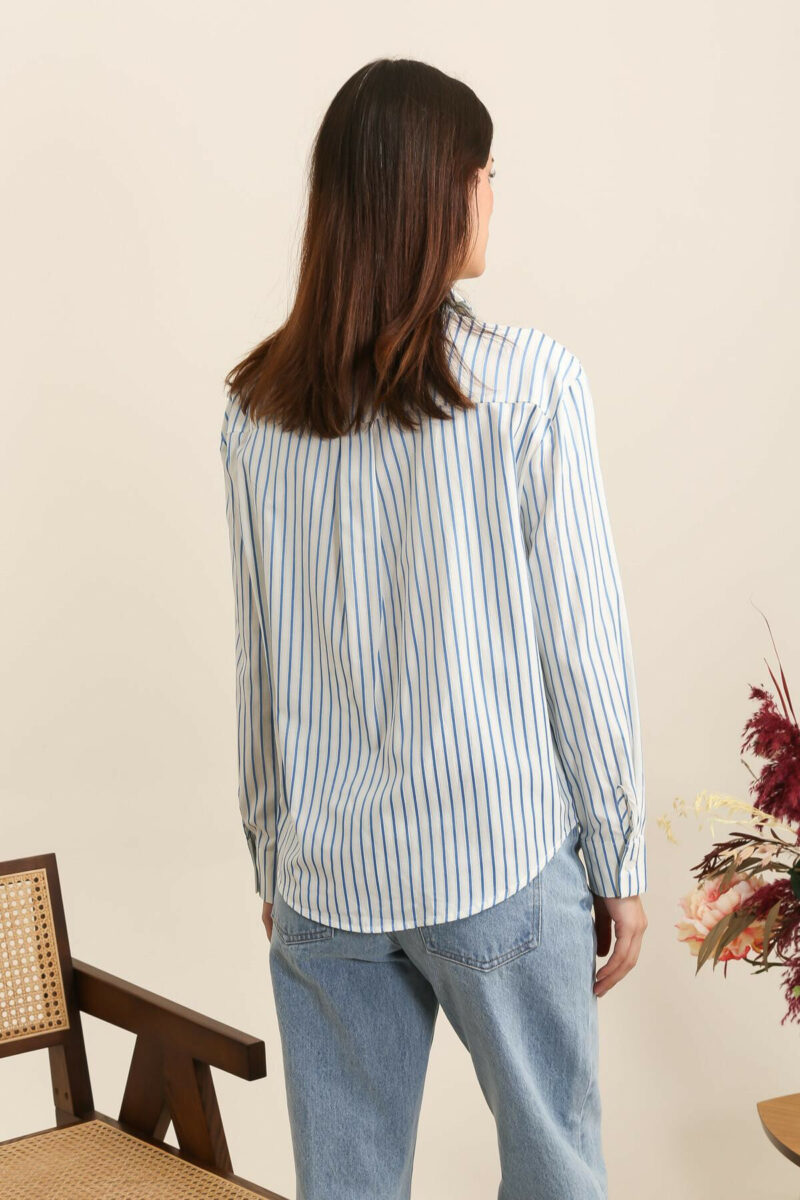 CHEMISE GROSSE RAYURES DAPHNEA – Image 3