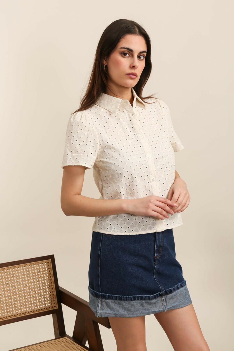 CHEMISE MOTIF GÉOMÉTRIQUE – Image 2