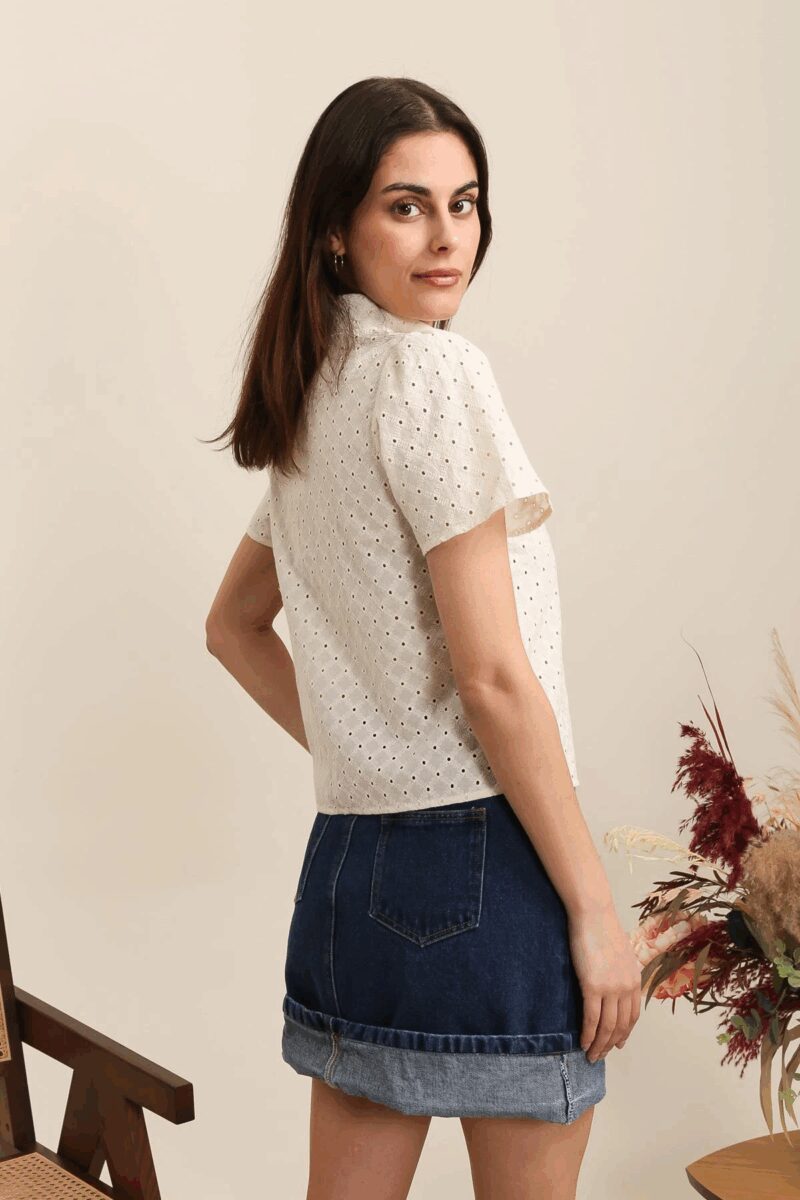 CHEMISE MOTIF GÉOMÉTRIQUE – Image 4