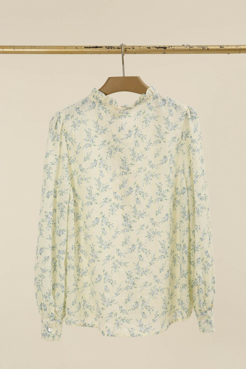 CHEMISE IMPRIMEE EN BRODERIE – Image 3