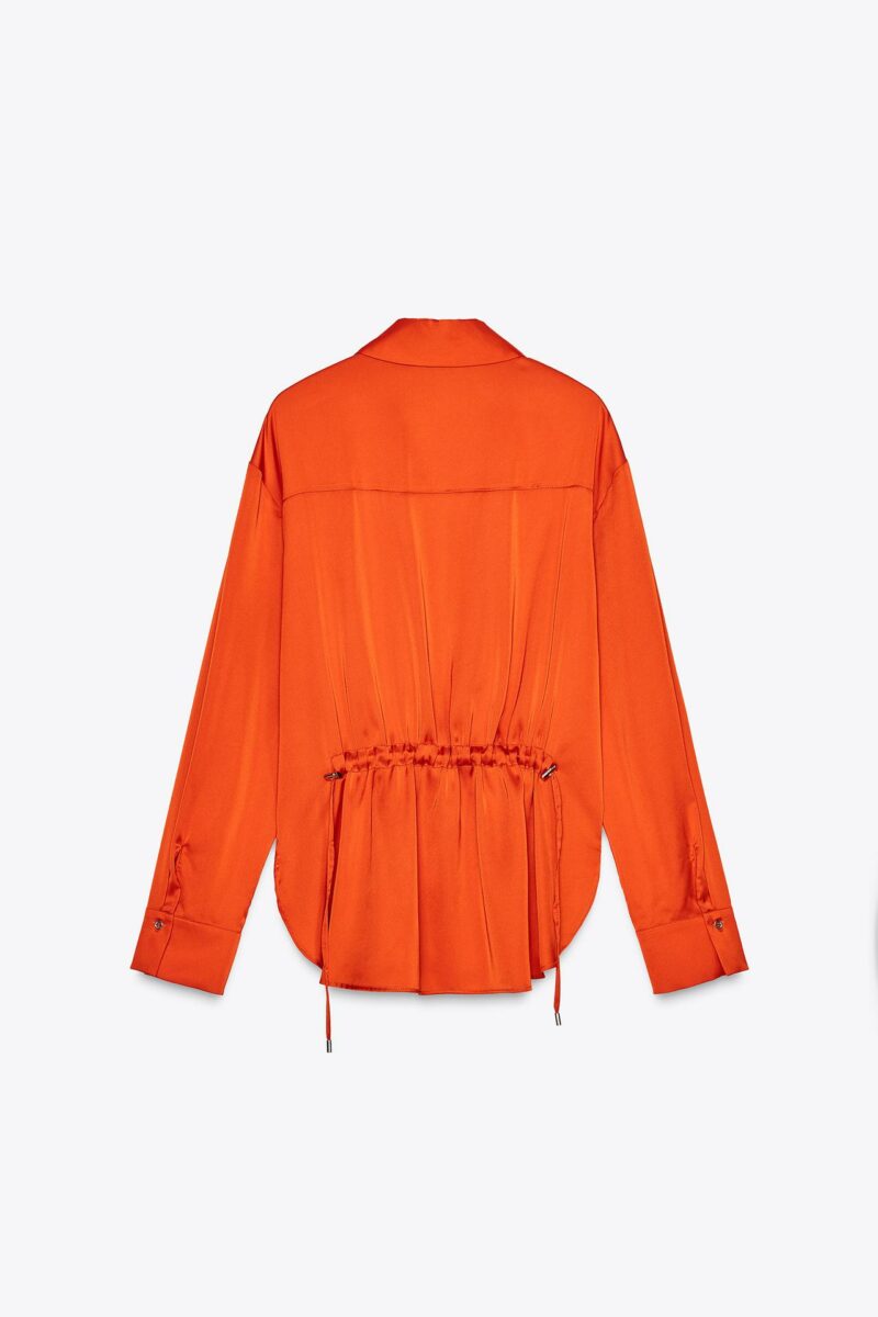 CHEMISE FLUIDE SATINÉE – Image 3