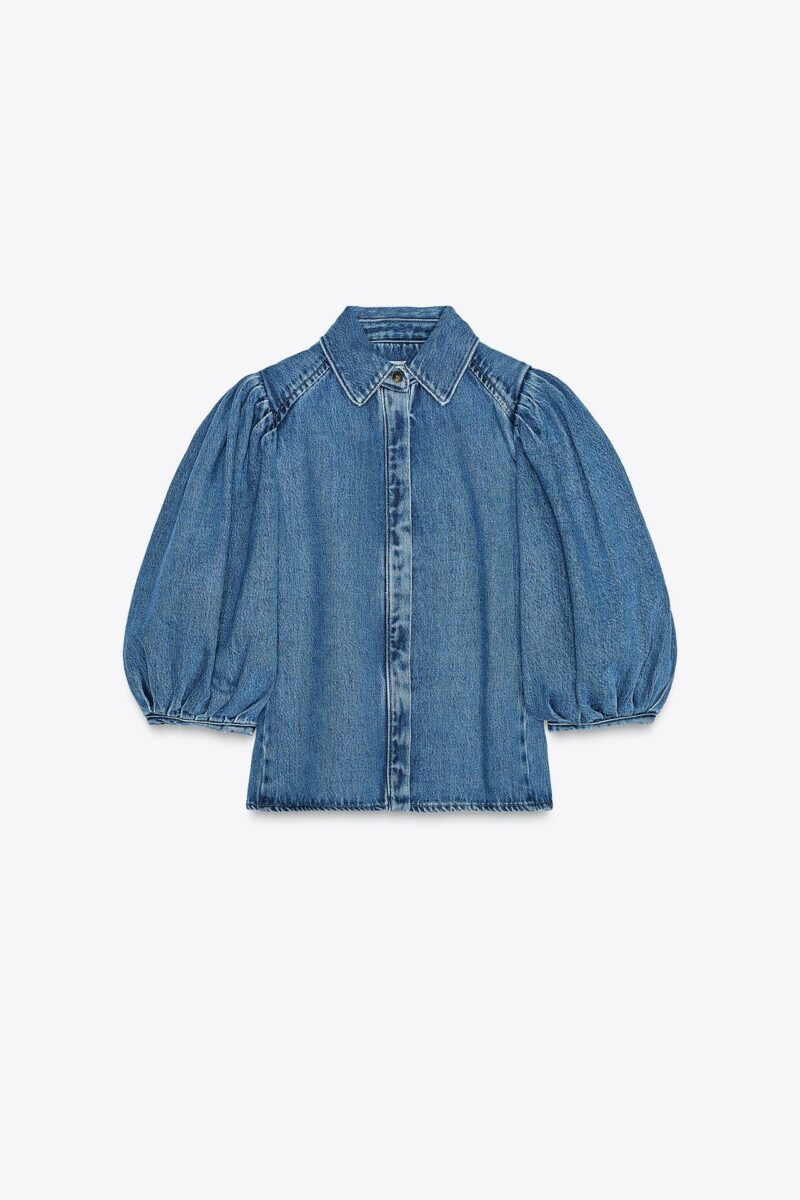 BLOUSE EN JEAN – Image 3
