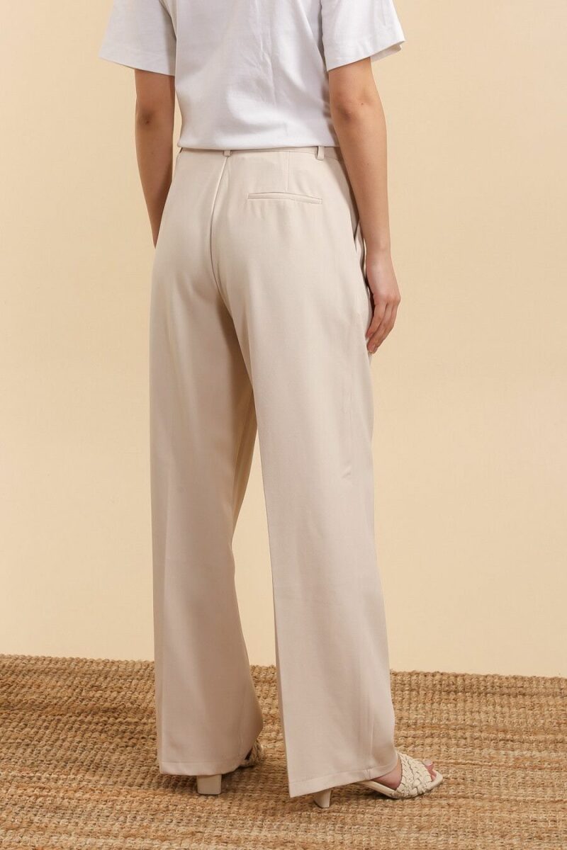 PANTALON LARGE A PINCES – Image 4