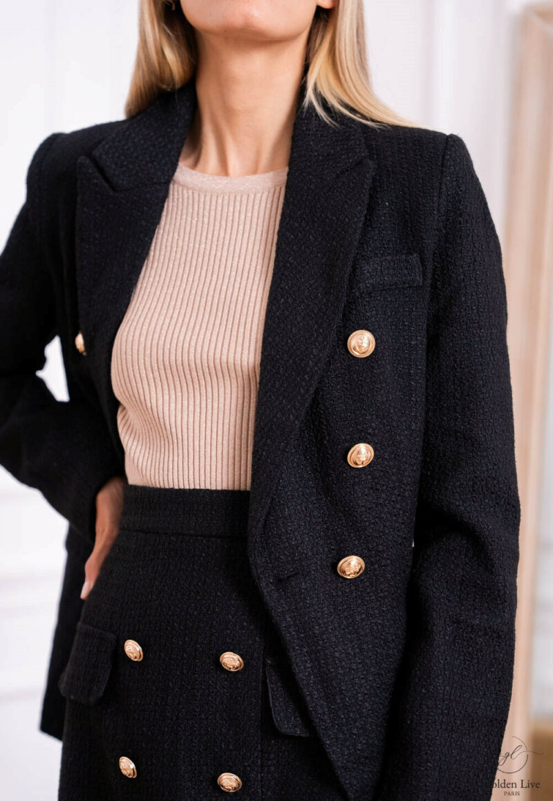 BLAZER CROISE UNI GOLDEN LIVE – Image 2