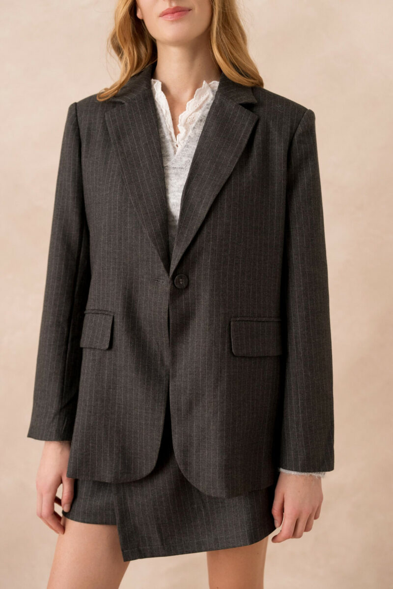 BLAZER RAYURES TENNIS
