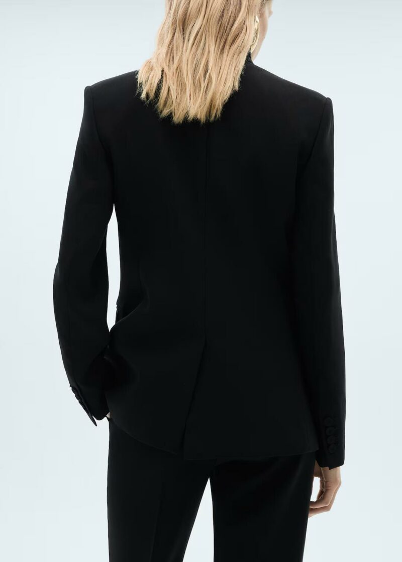 BLAZER COSTUME STRUCTURÉ – Image 4