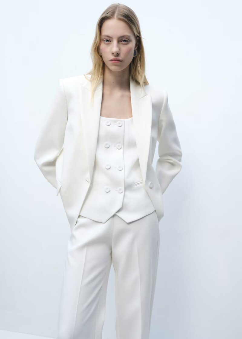 BLAZER COSTUME STRUCTURÉ – Image 2
