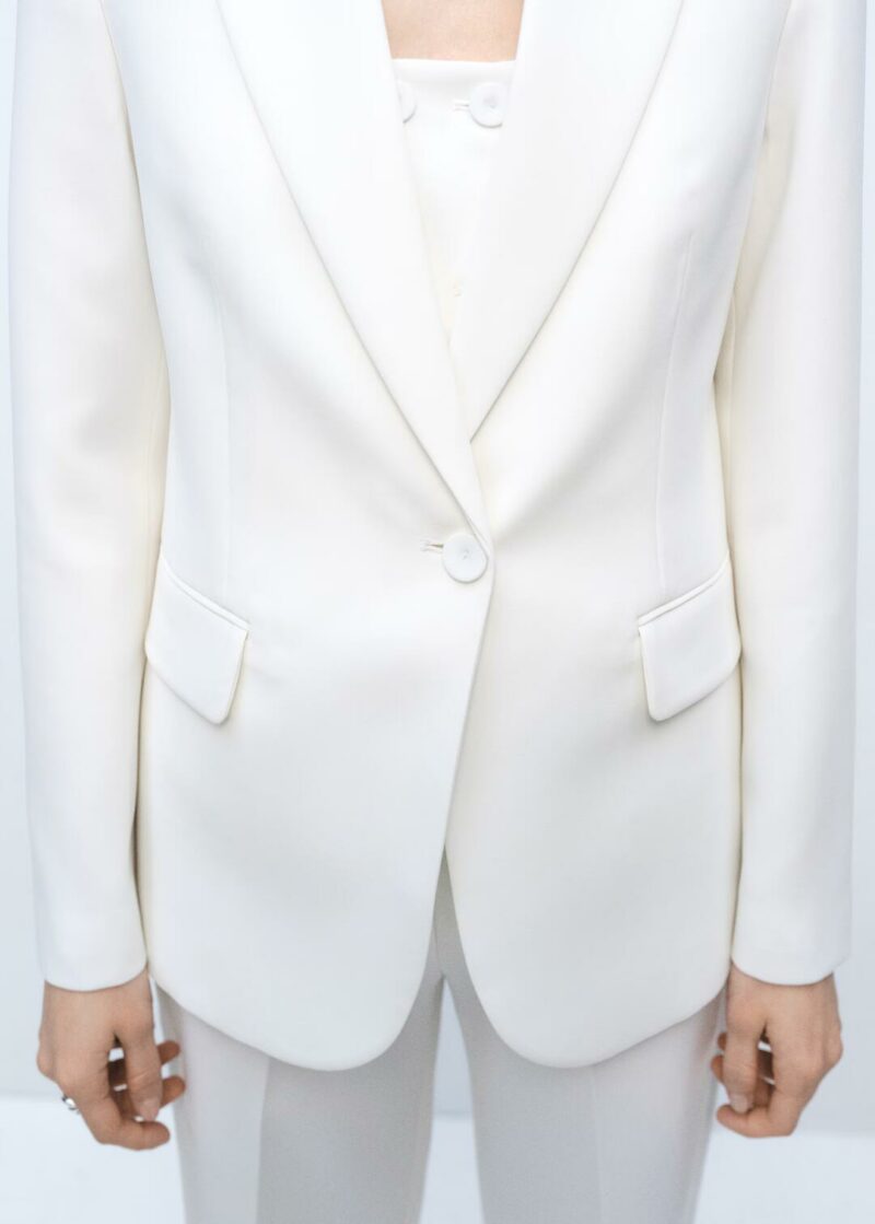 BLAZER COSTUME STRUCTURÉ – Image 4