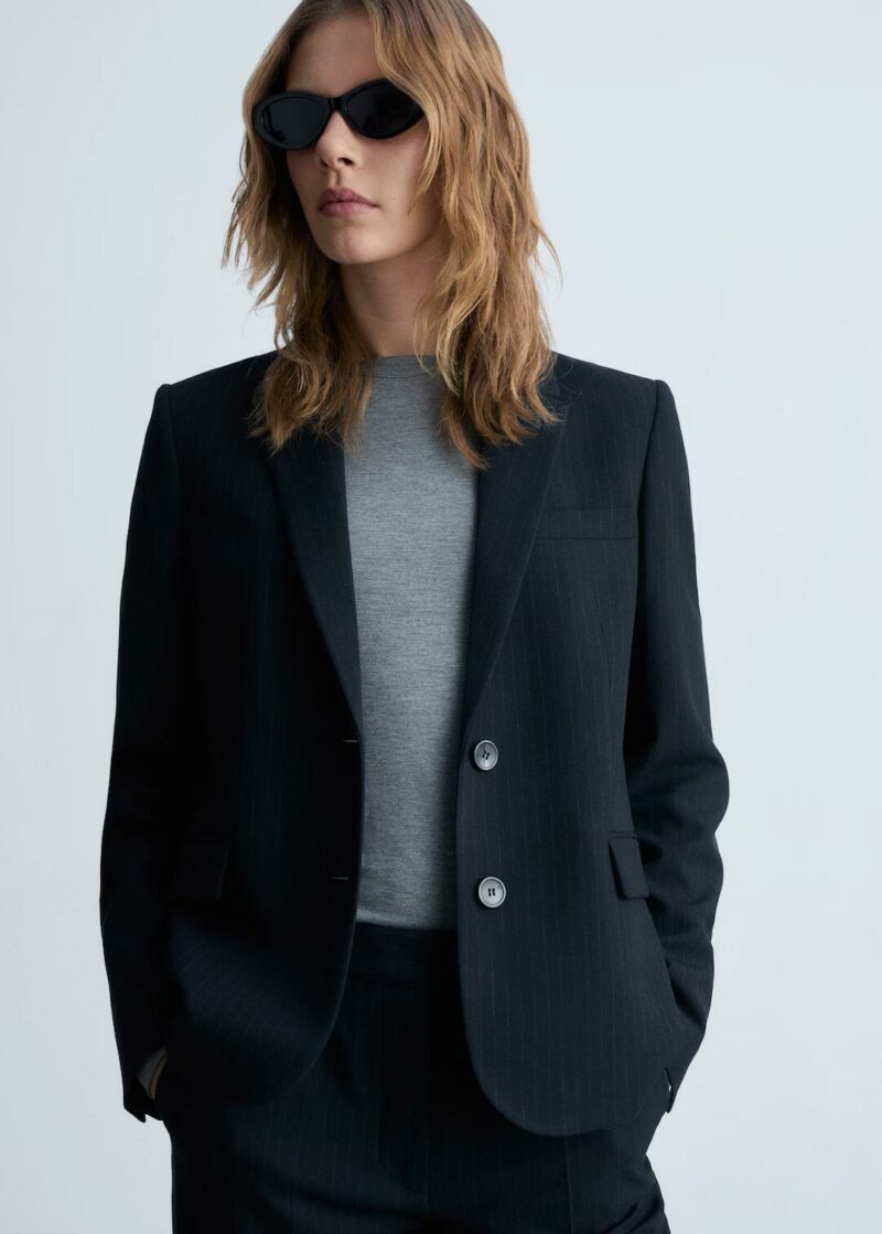 VESTE DE COSTUME FINES RAYURES – Image 4