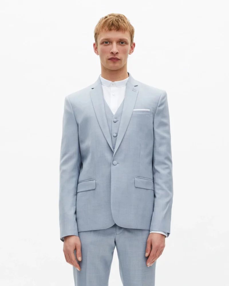 COSTUME THE KOOPLES BLEU CLAIR