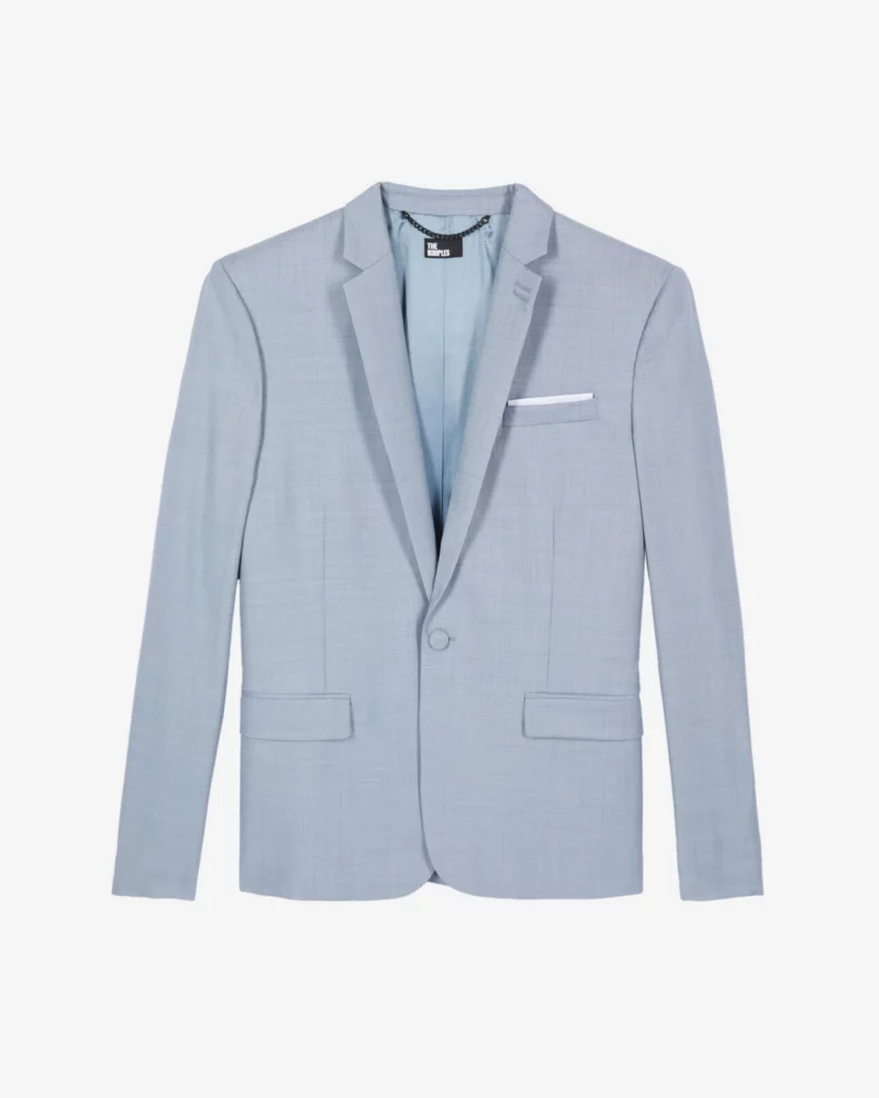 VESTE DE COSTUME THE KOOPLES BLEU CLAIR – Image 3