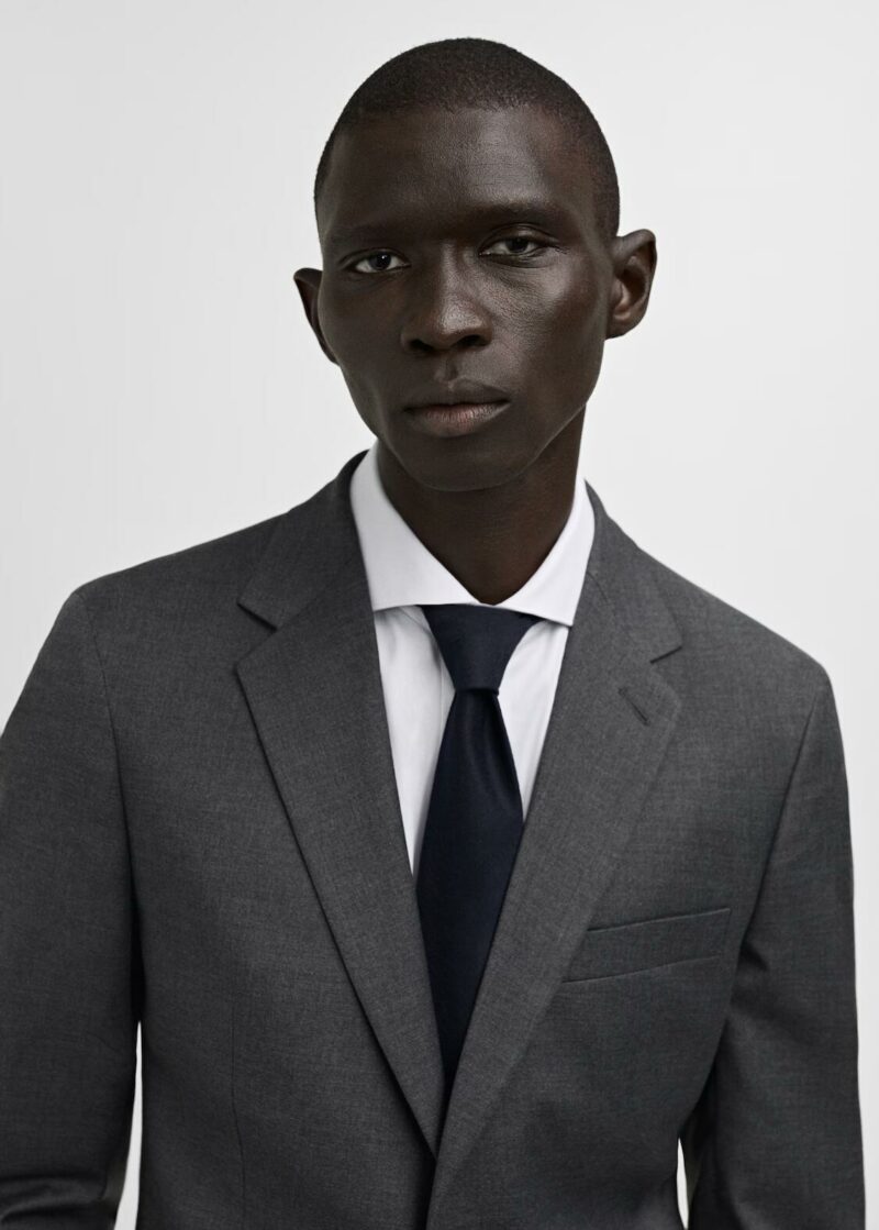 VESTE DE COSTUME ONE MORE® GRIS SLIM FIT – Image 3