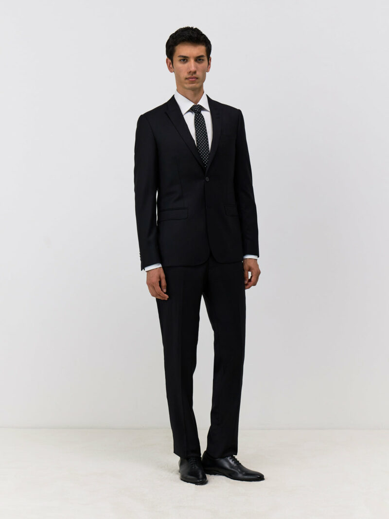 VESTE DE COSTUME FATHER & SONS SLIM LAINE NOIR