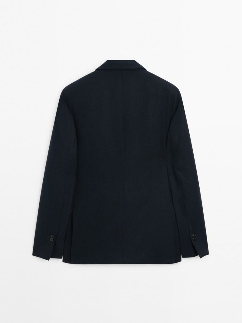 BLAZER EN LAINE MÉLANGÉE – Image 2