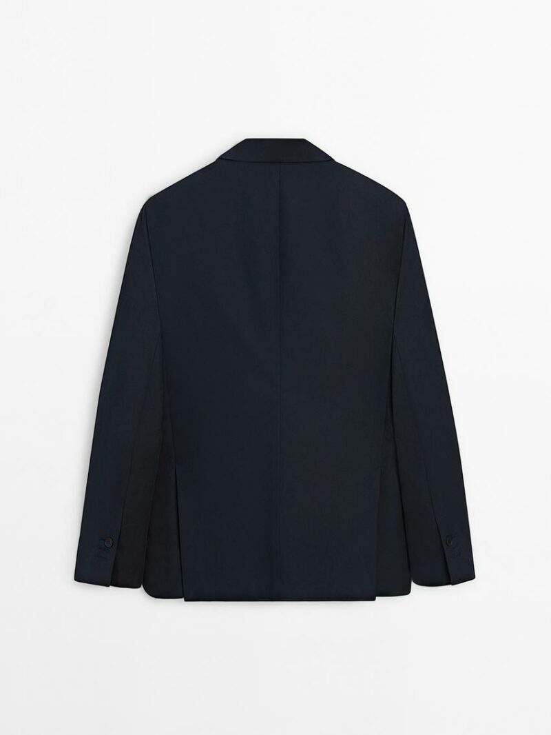 BLAZER COTON MICROSERGÉ GRATTÉ – Image 2