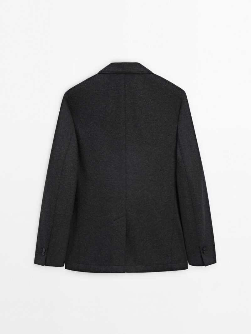 BLAZER FLUIDE 100 % LAINE – Image 3