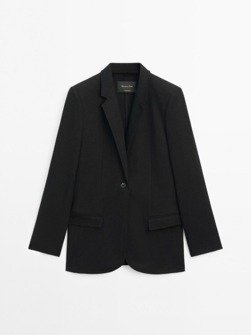 BLAZER CINTRÉ 100 % LAINE – Image 3