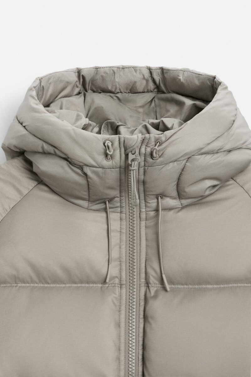 BLOUSON EN DUVET 100 % PLUMES – Image 3