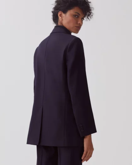 TAILLEUR LAINE NAVY