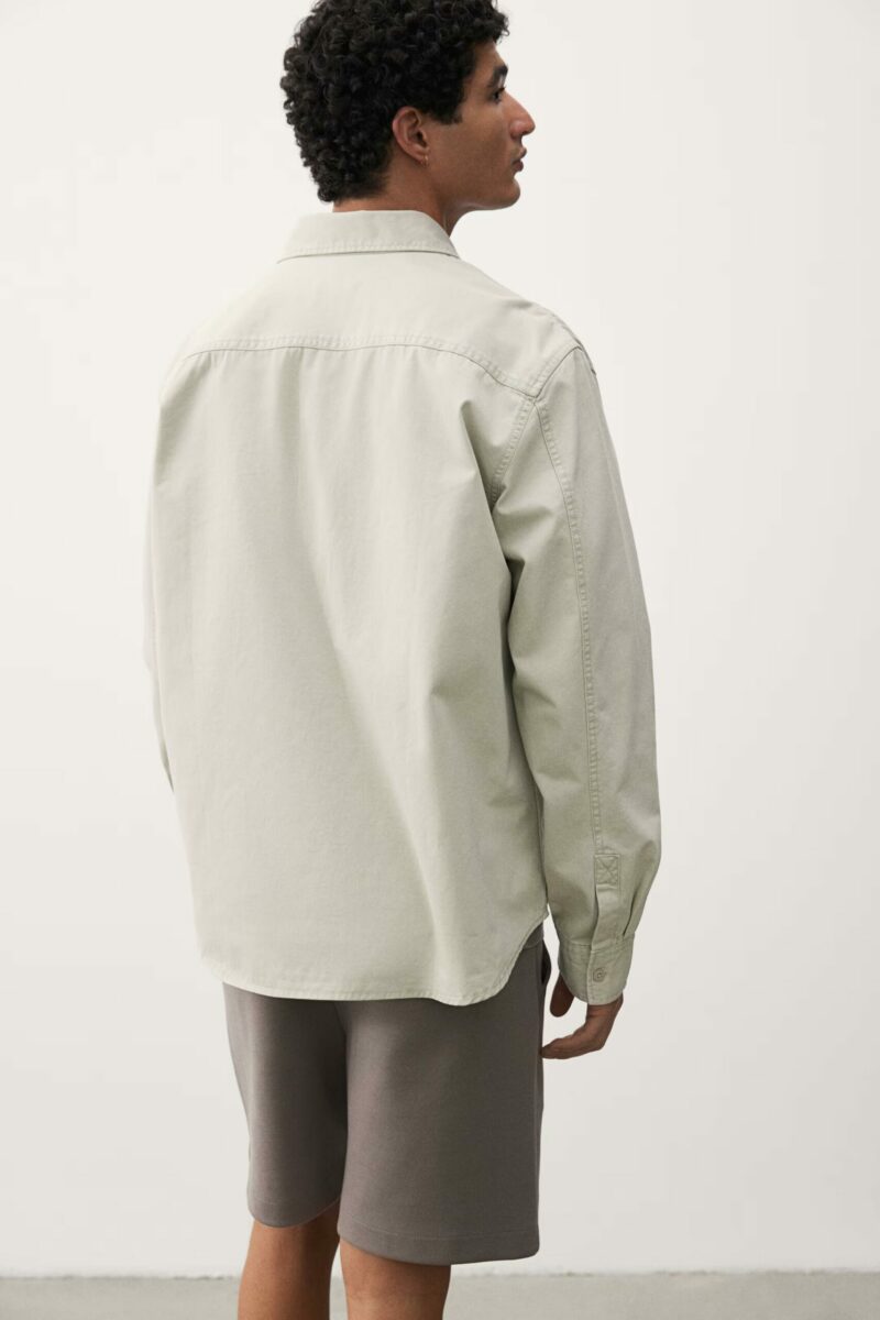 SURCHEMISE REGULAR FIT EN TWILL