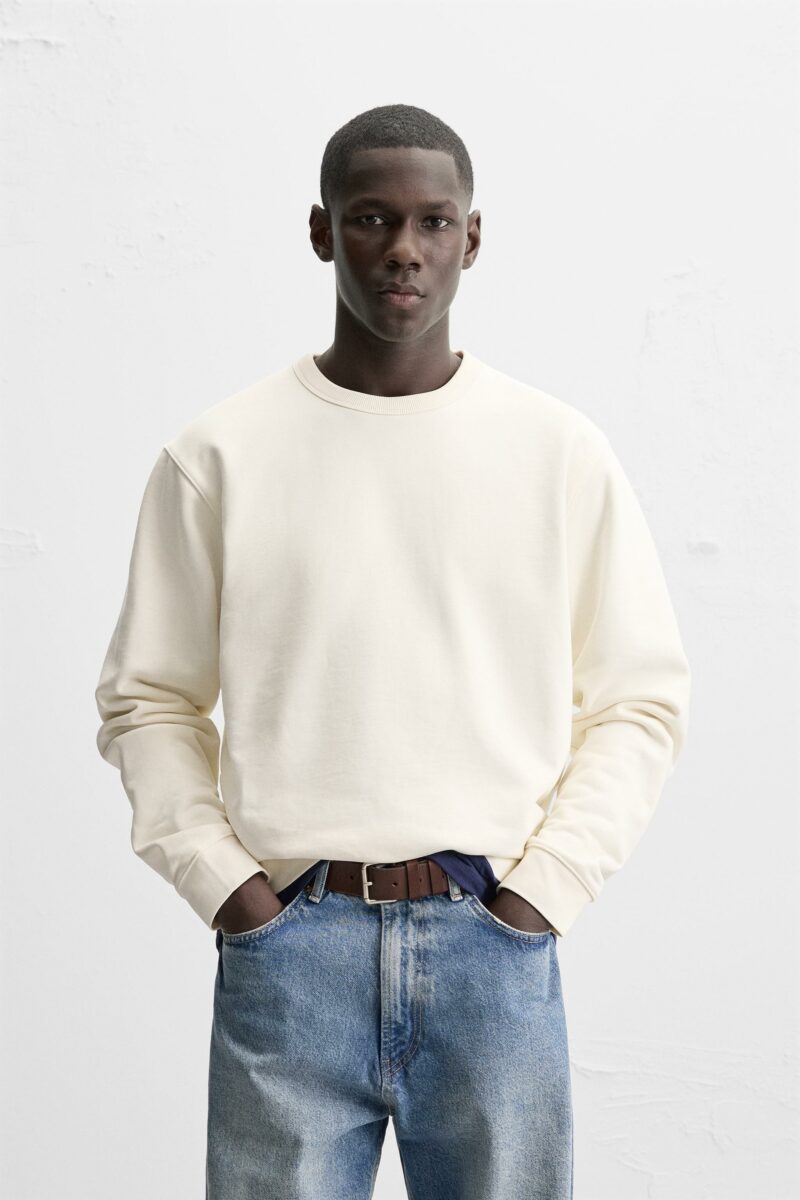 SWEAT COL ROND