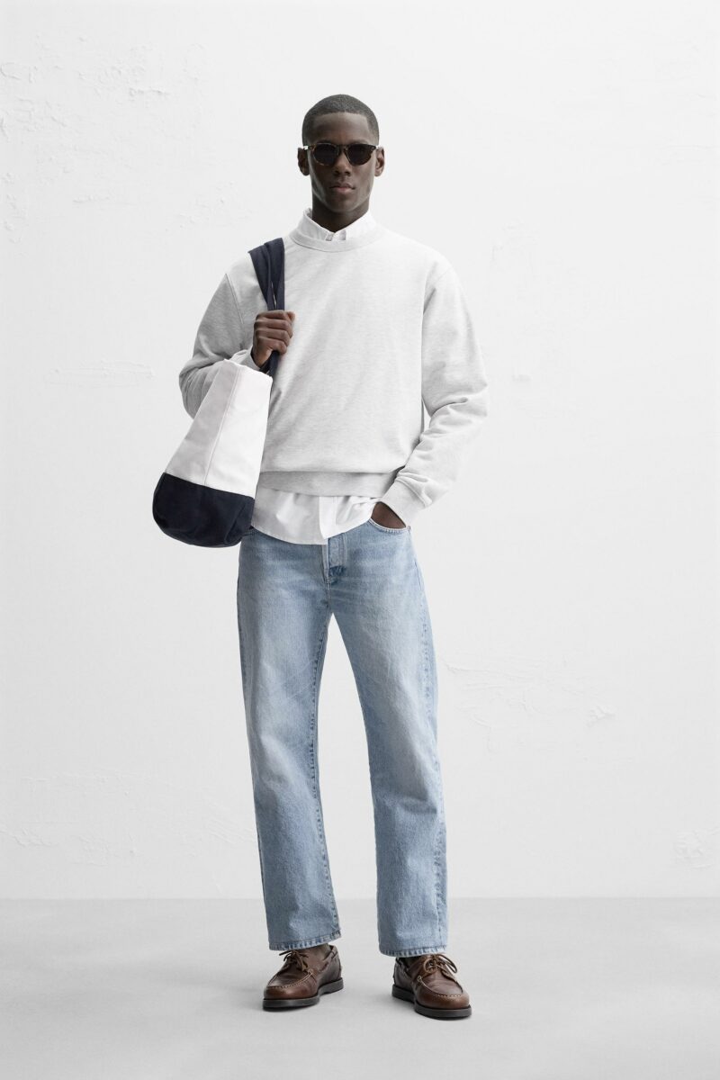 SWEAT COL ROND