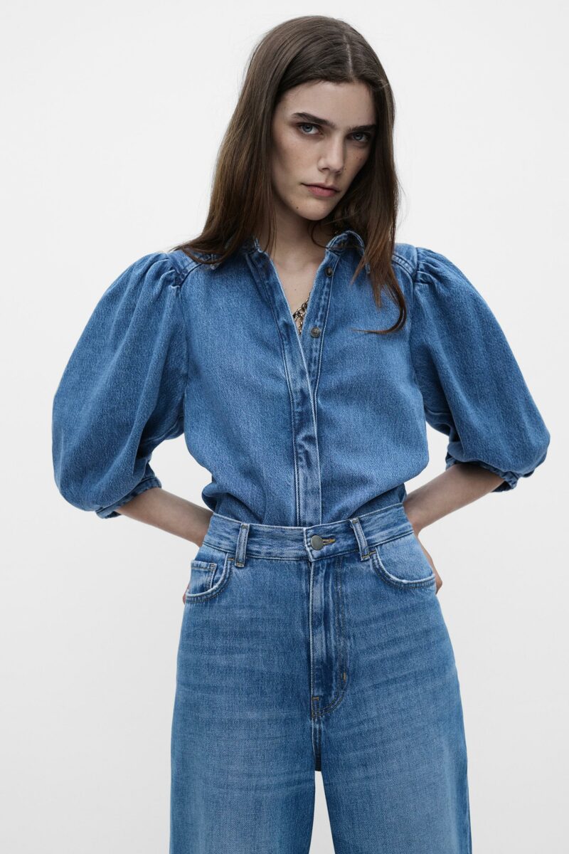 BLOUSE EN JEAN