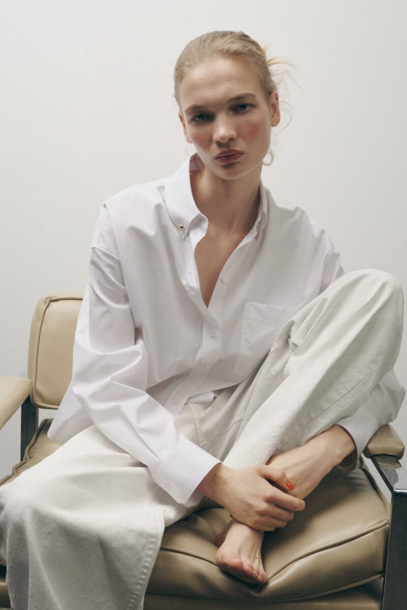 CHEMISE EN POPELINE