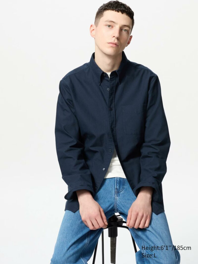 CHEMISE OXFORD UNIQLO COUPE SLIM