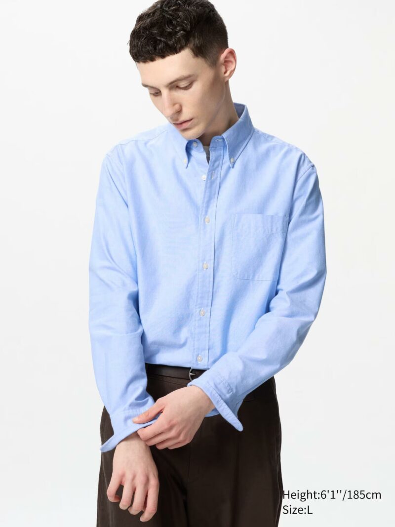 CHEMISE OXFORD UNIQLO COUPE SLIM