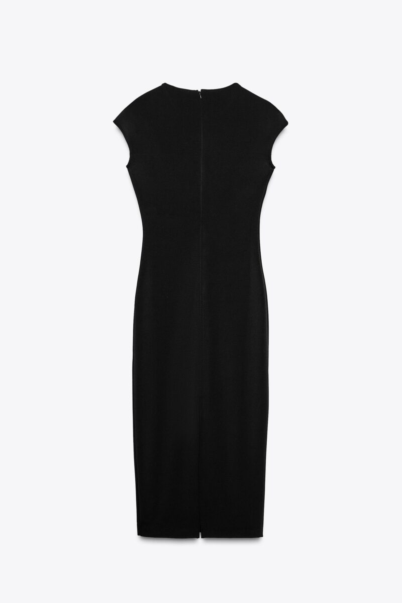 ROBE CINTRÉE EN CRÊPE – Image 2