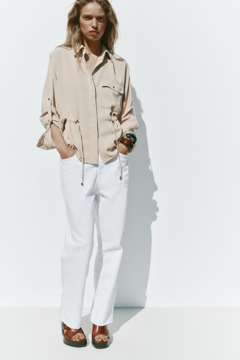 CHEMISE EN CRÊPE SAFARI – Image 2