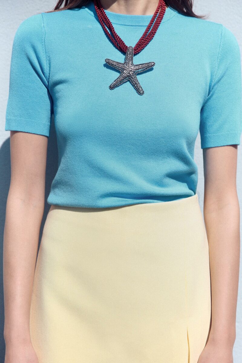 PULL UNI À MANCHES COURTES – Image 2