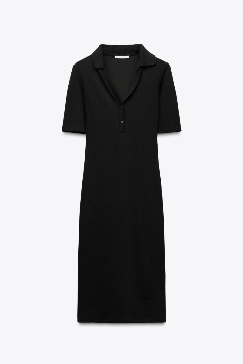 ROBE COL POLO INTERLOCK – Image 3