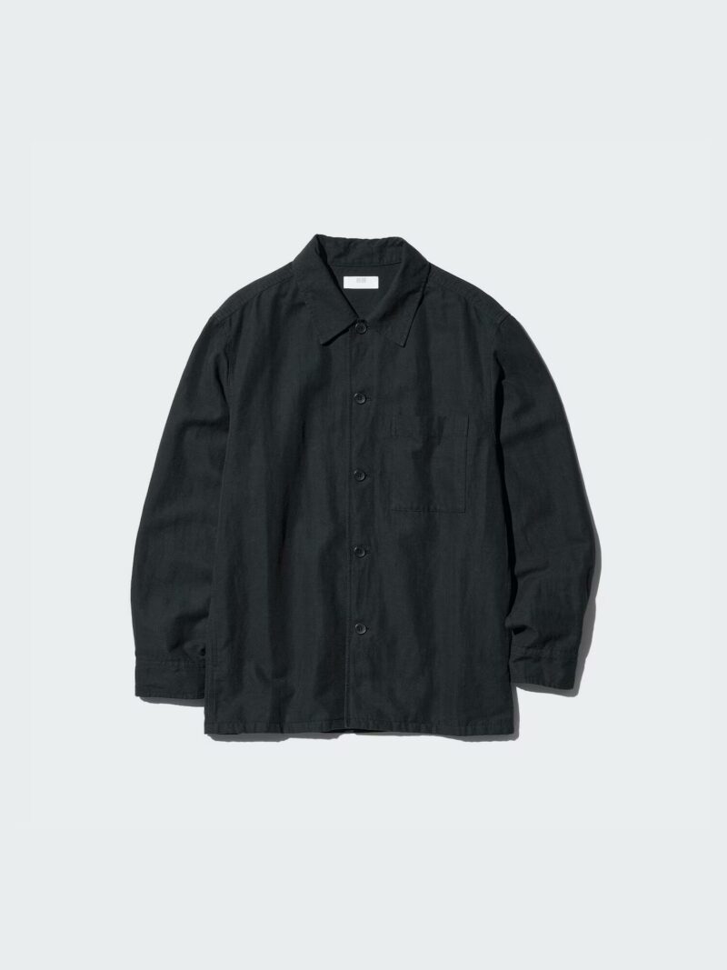 SURCHEMISE UNIQLO EN LIN MELANGE – Image 3