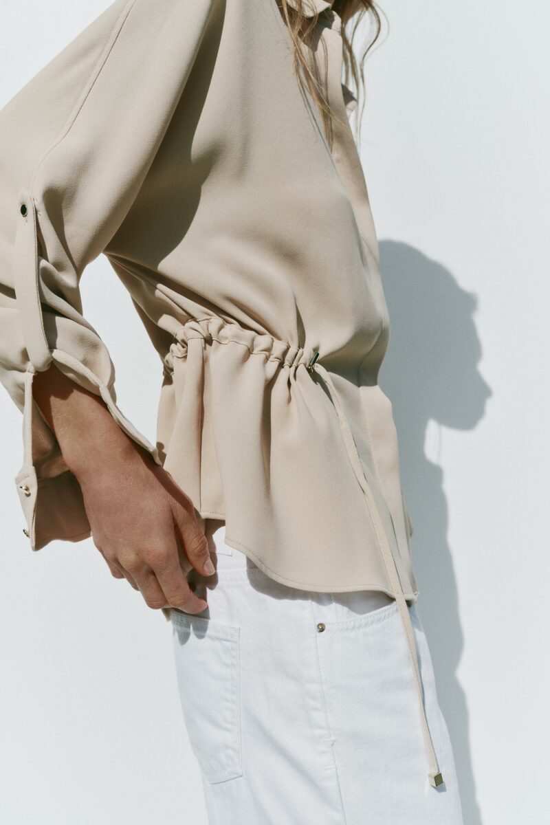 CHEMISE EN CRÊPE SAFARI – Image 3