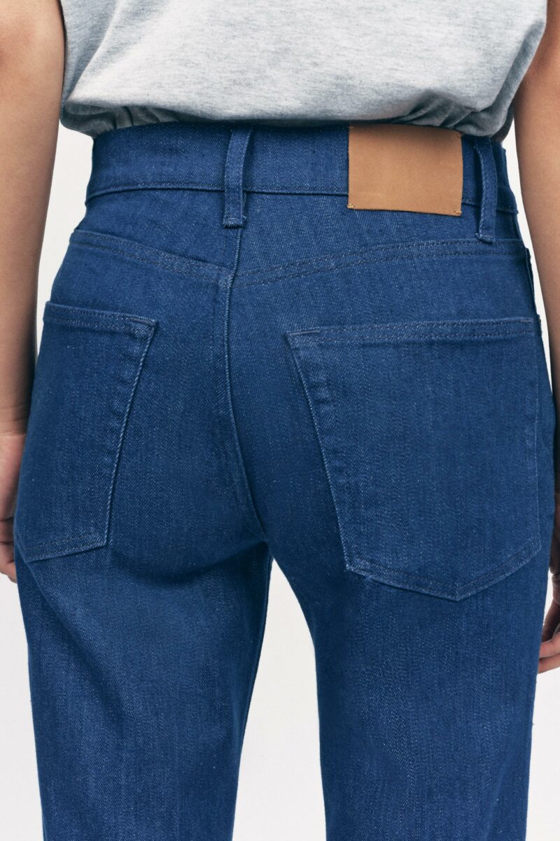 JEAN BOOTCUT TAILLE HAUTE CROPPED – Image 3