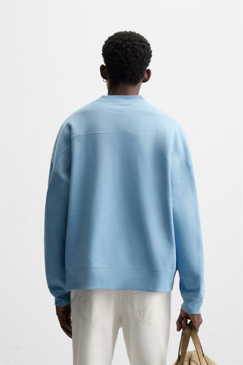 SWEAT CREW NECK BOXY FIT – Image 3