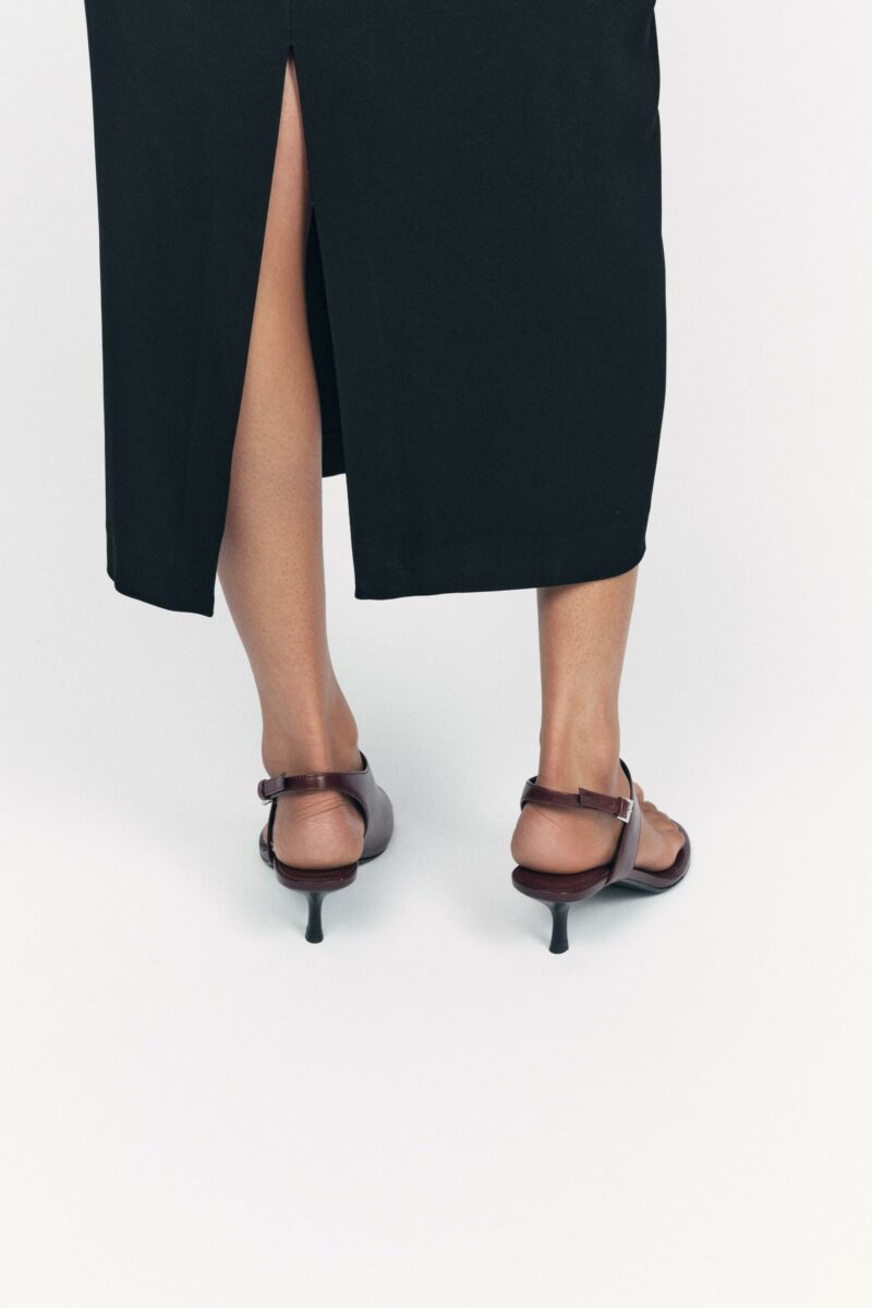 ROBE MI-LONGUE DRAPÉE – Image 3